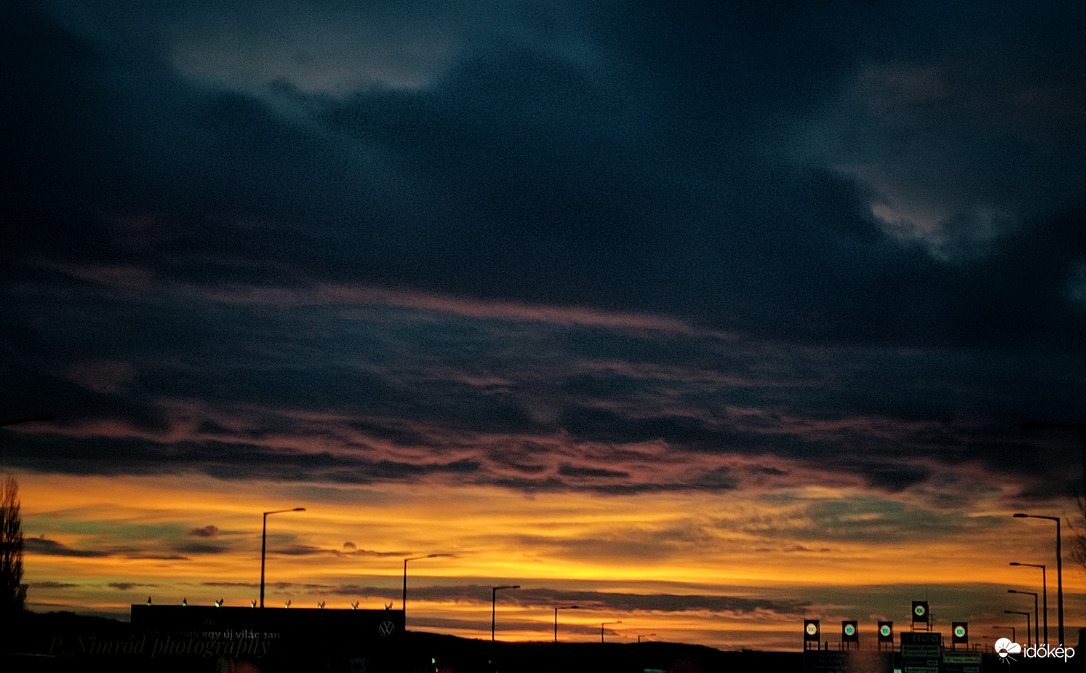 Látványos naplemente :)