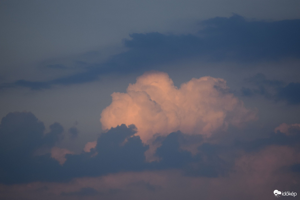 Szépséges felhők Dévaványán