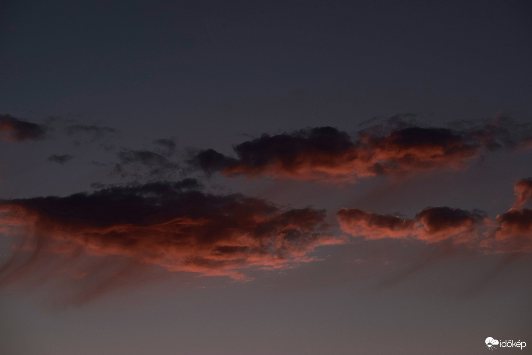 Napnyugta utáni fehő csoda