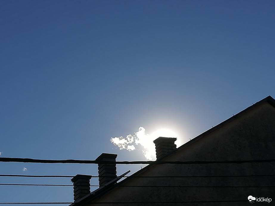 Koлобок a háztetőn 