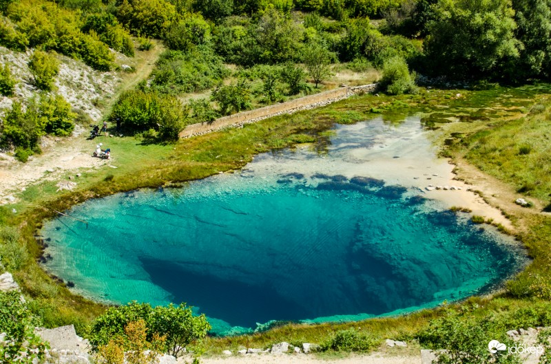 Karsztforrás Horvátországban