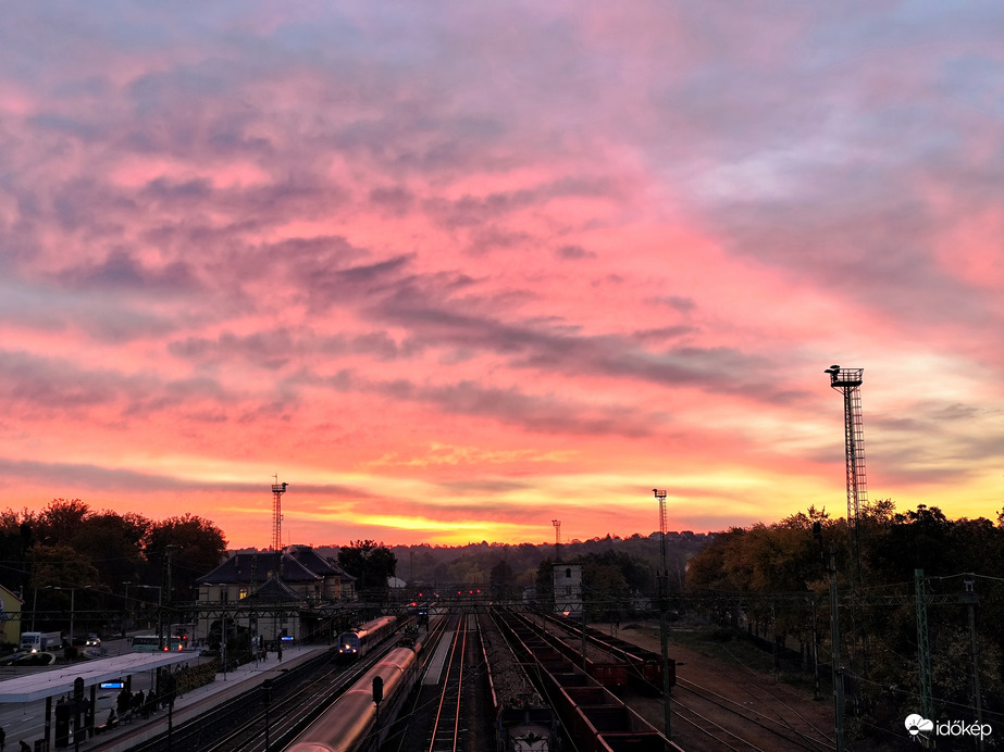 Kaposvár ma reggel.