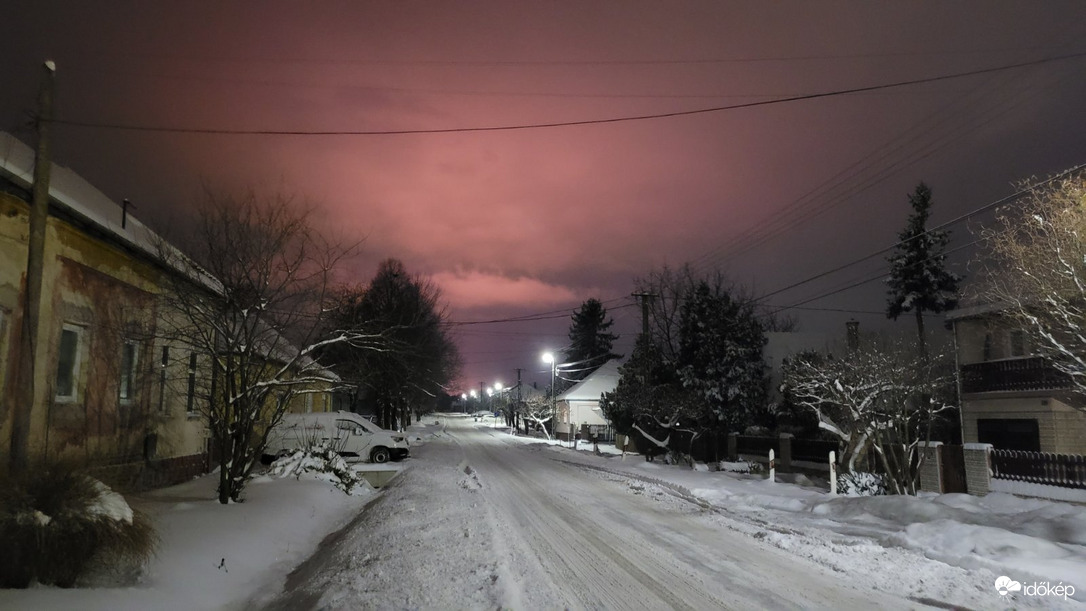 Reggeli fények, sarki fény