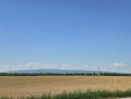Alpok felhőgyár bekapcsolt - előtérben a Kőszegi-hegység