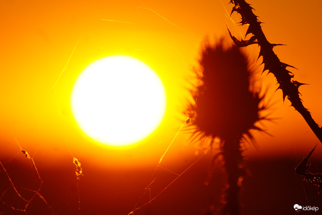 Idei első őszi naplemente 