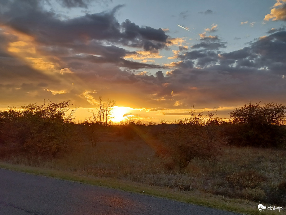 Táborfalvai naplemente