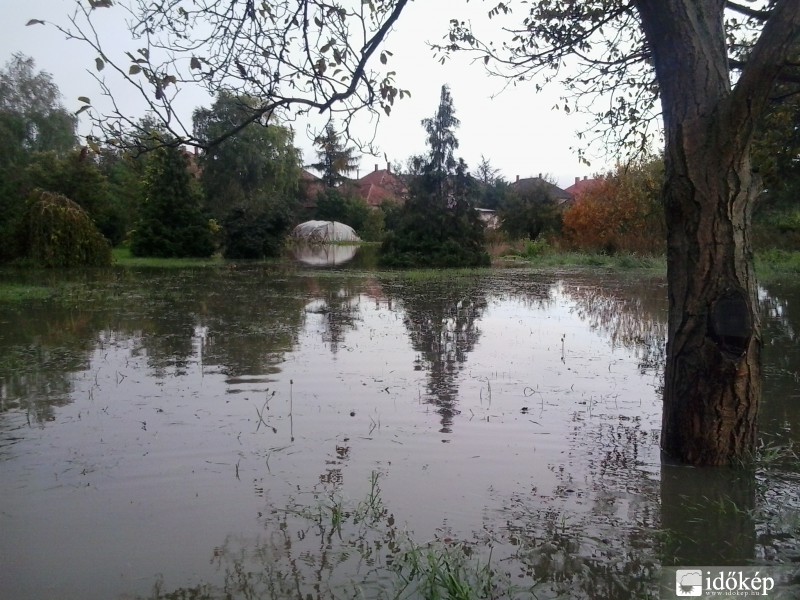 Ikva áradása Petőháza 2014 09 14