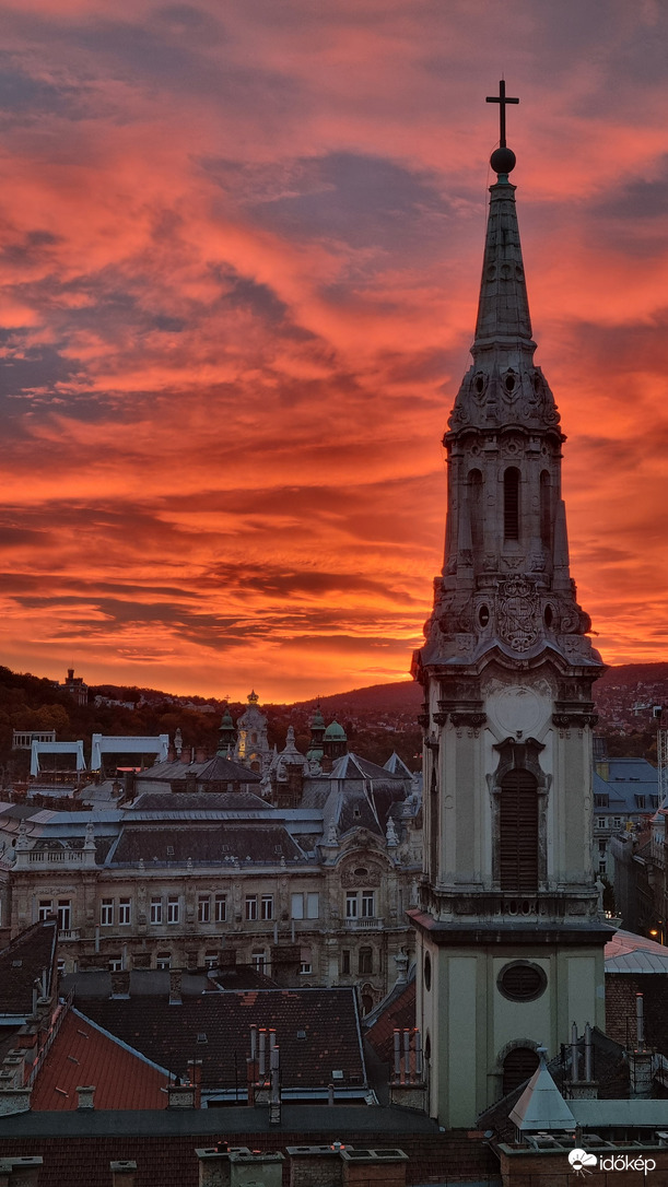 Naplemente Budapest "tetején" 2