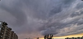 Tegnapi esőfelhők 