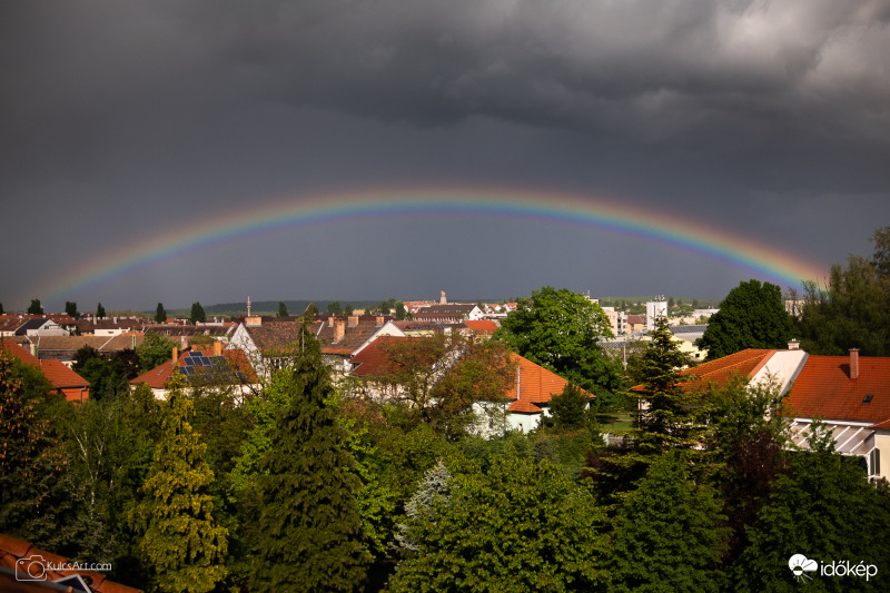 Sopron és a szivárvány