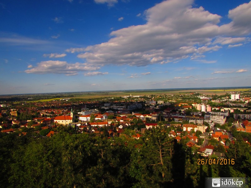 Szekszárdi kilátóból