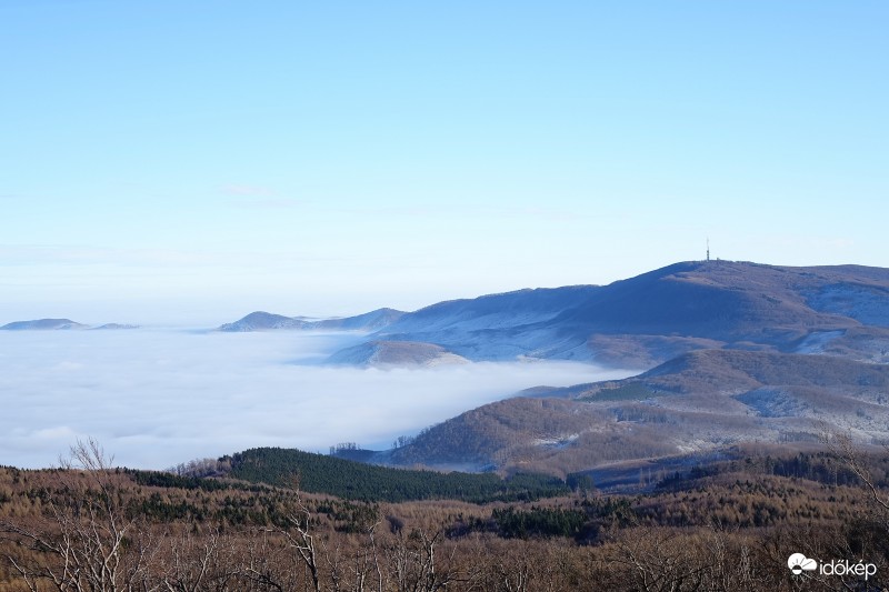 Gyönyörű látvány 2016-12-20 Kékestető
