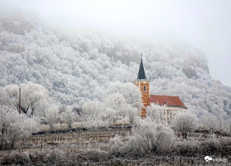 Pazar látvány a Szent György-hegyen,Lengyel-kápolna 2016.12.21