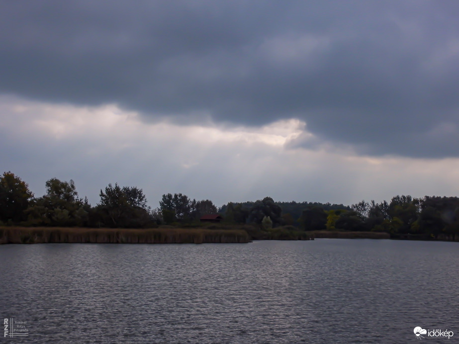 A Kis-Tisza színei ősszel Tiszalökön