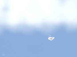 Érdekes objektum Tiszalök felett. Meteorológiai ballon?