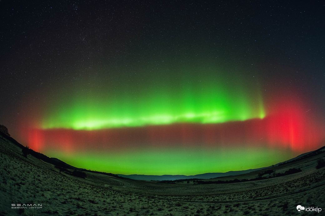 Sarki fény, Debrőd 2025.01.19.