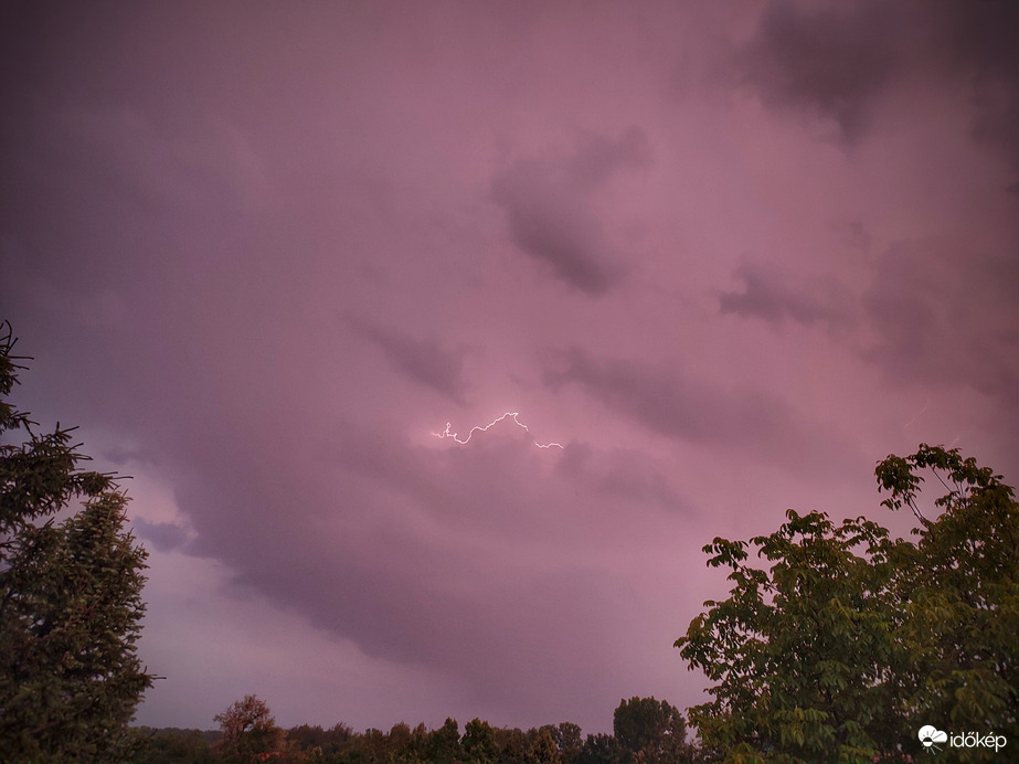 Ennek már kevésbé, de csodás látványa volt