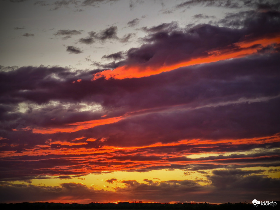 Alásütős naplemente varázslata