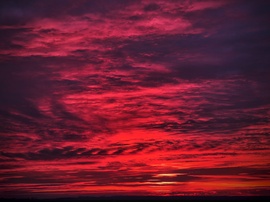 Kelvin–Helmholtz az alkonyat káprázatába szőve