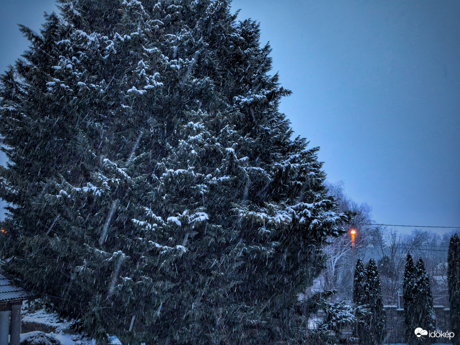 Kékóra idejére befutott a második hóhullám 