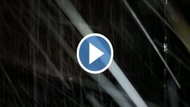 Jégesős októberi zivatar