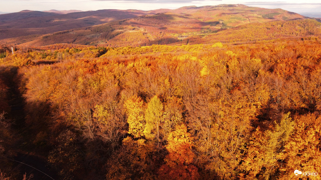 Kékestető kiszínesedett