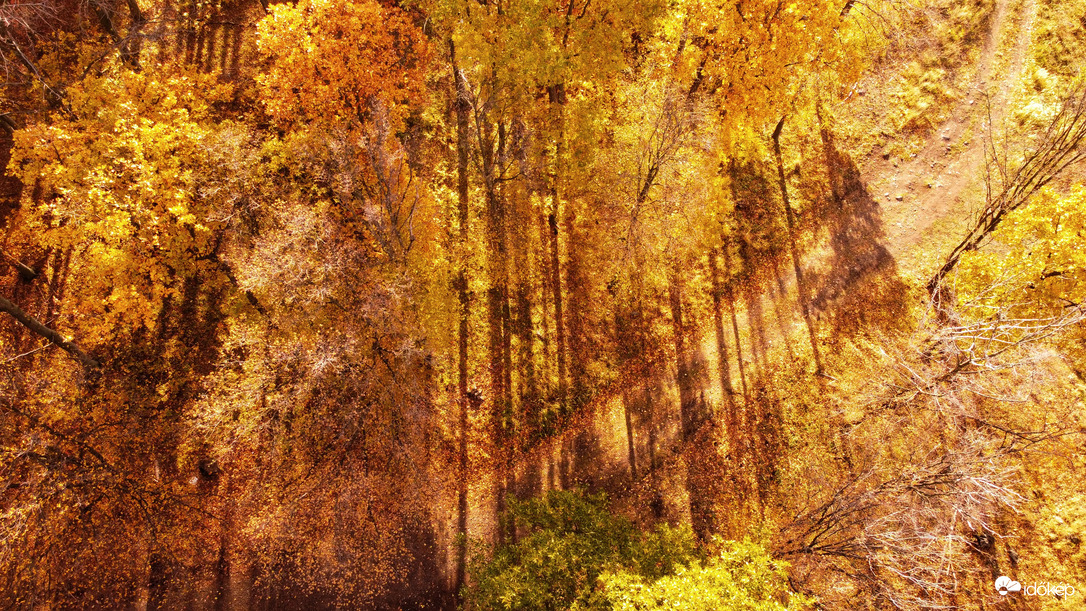 Kékestető kiszínesedett