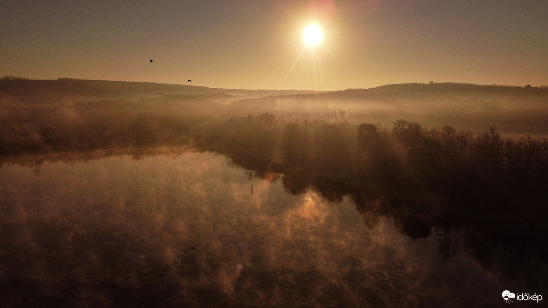 Napkelte a Mátra lábánál