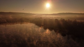 Napkelte a Mátra lábánál