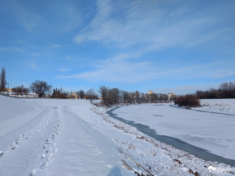 Tisza folyó Szolnoknál