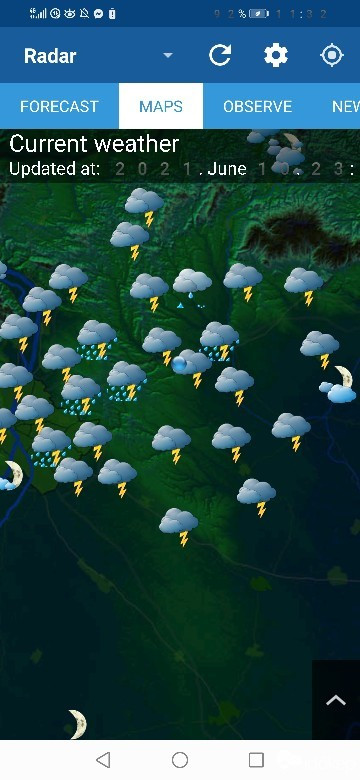 Észlelési fényképek