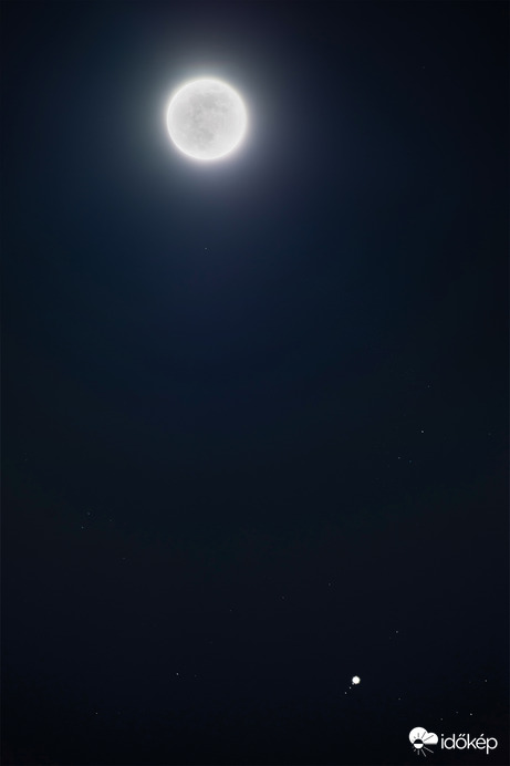 Hold, Jupiter együttállás