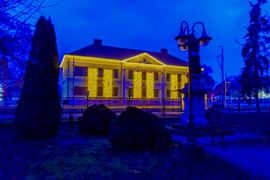 Semsey Kastély hajnalban