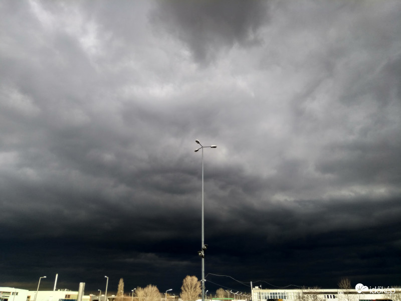 Hidegfront érkezése