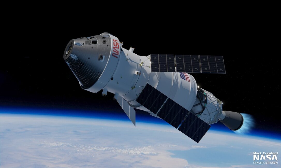 Az Orion Forrás: NASASpaceFlight.com