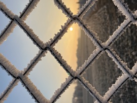 Zúzmarás napkelte 2