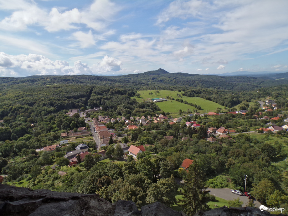 Somoskő várából a kilátás