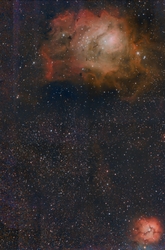 Laguna Köd És Trifid Köd (M8 M20)