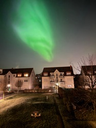 Sarki fény Hanau-ban (DE)