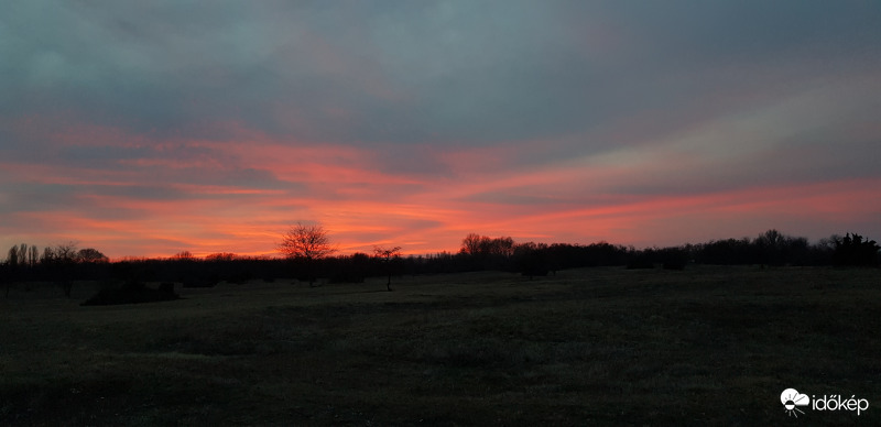 Ég napnyugta felhők... 