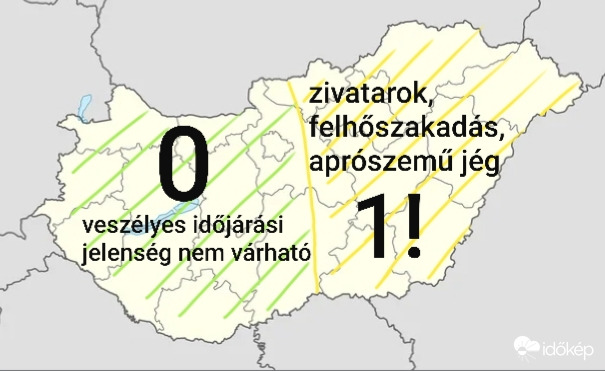 Zivataresélyek - 2023.05.24. 12:00-22:00