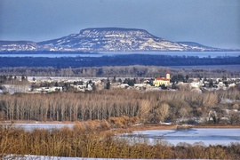 Havas panoráma a Zalaszabari hegyről 