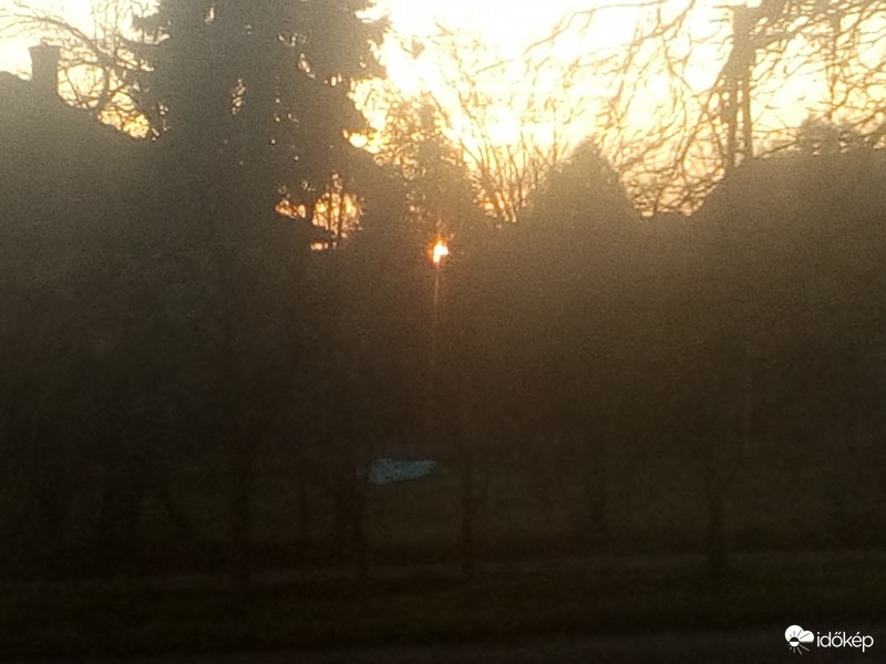 Naplemente Békésen.