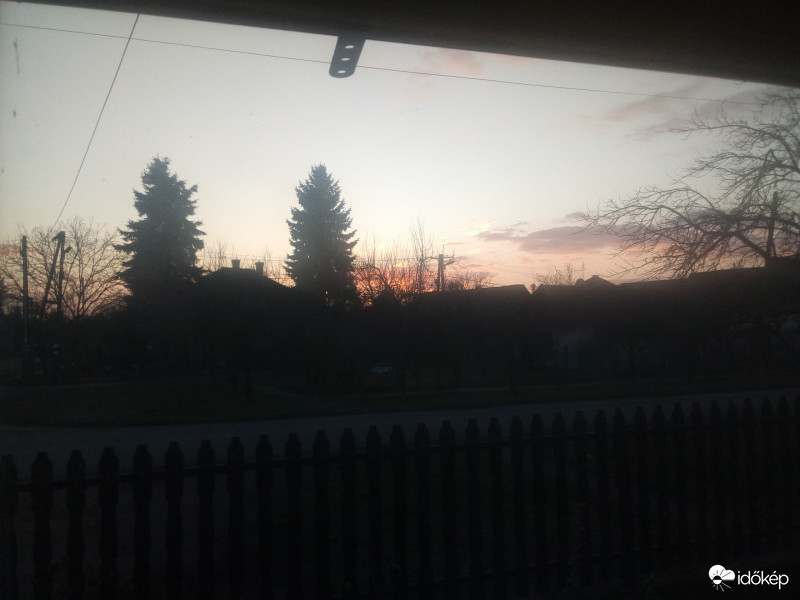 Naplemente Békésen.