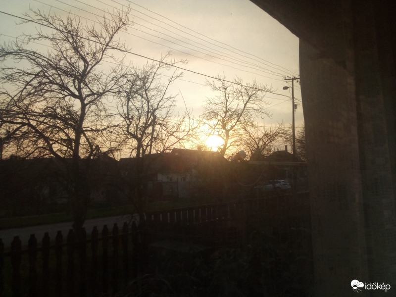 Naplemente Békésen.