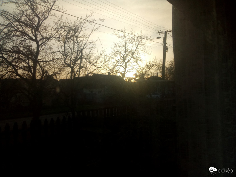 Naplemente Békésen.