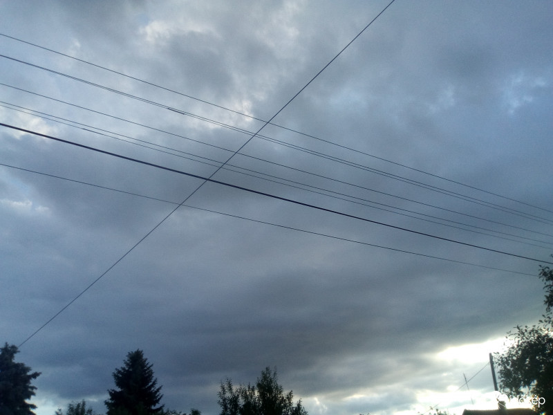 Viharfelhők Békésen.