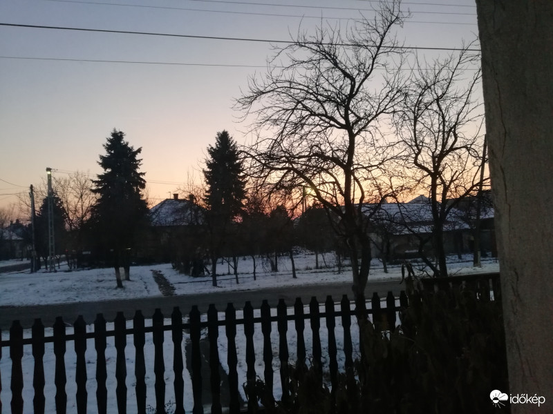 Naplemente Békésen 