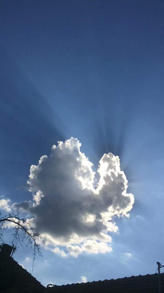 Felhővarázs Békés felett.