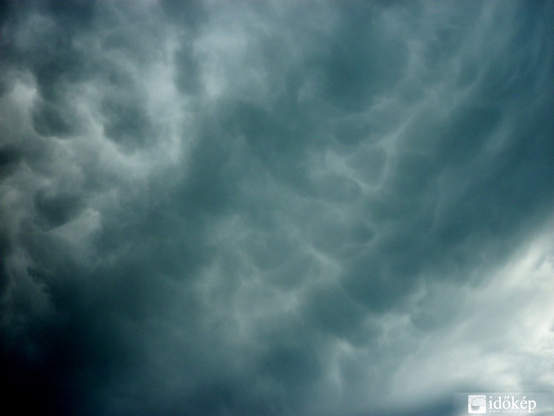 Instabil a légkör- Füzesabony felett az ég, zivatar után 3